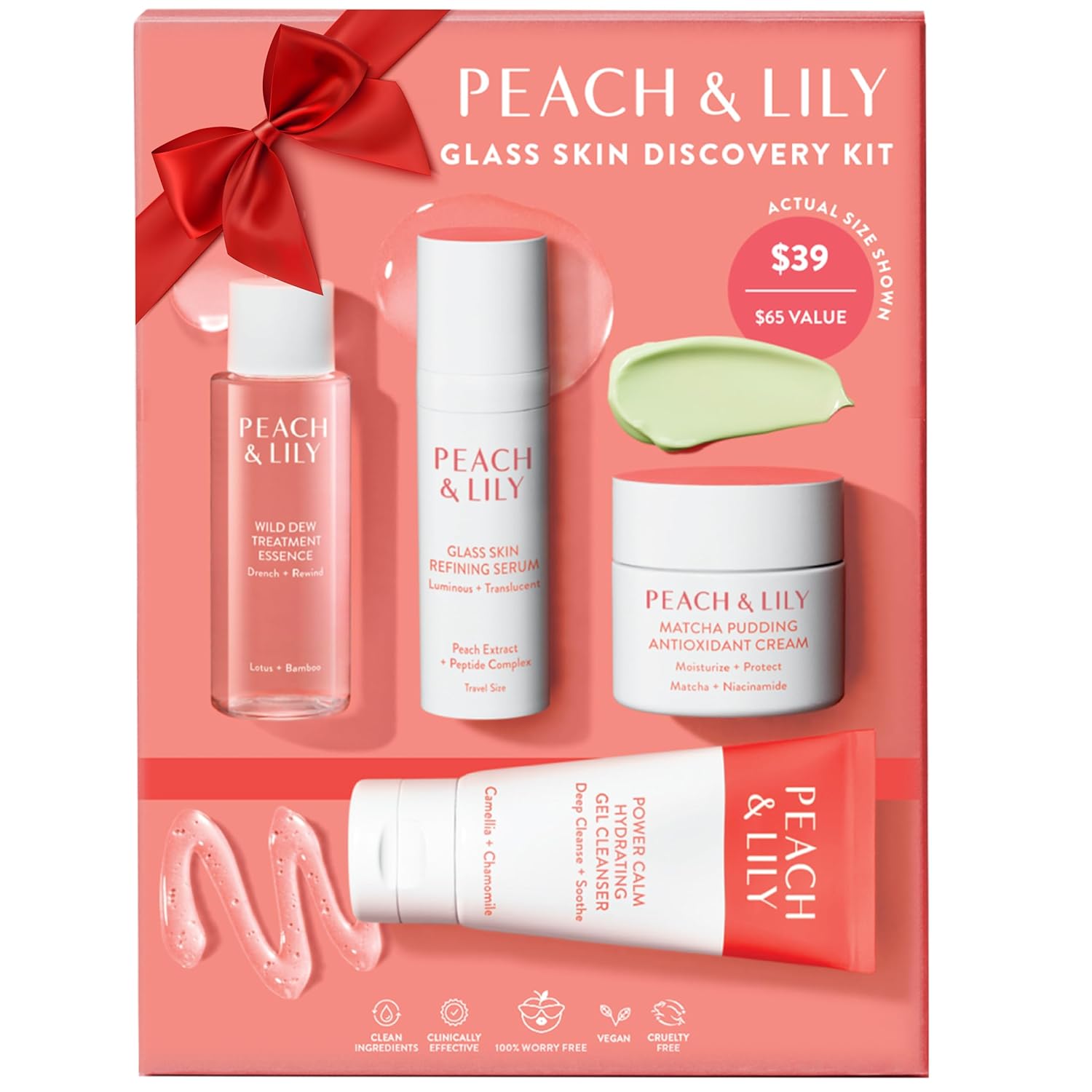 Glass Skin Discovery Kit for Radiant Skin by Peach & Lily