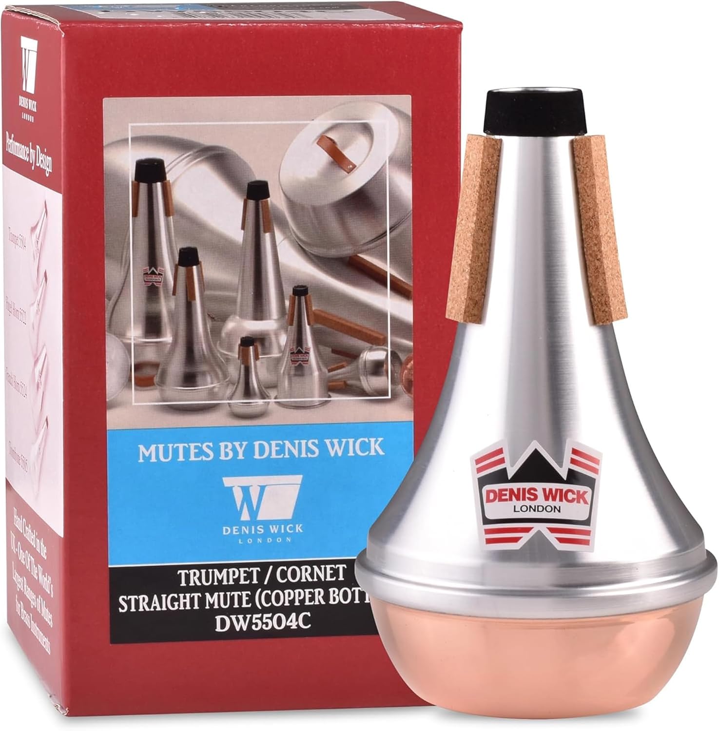 Denis Wick Straight Mute for Trumpet - Perfect for All Players