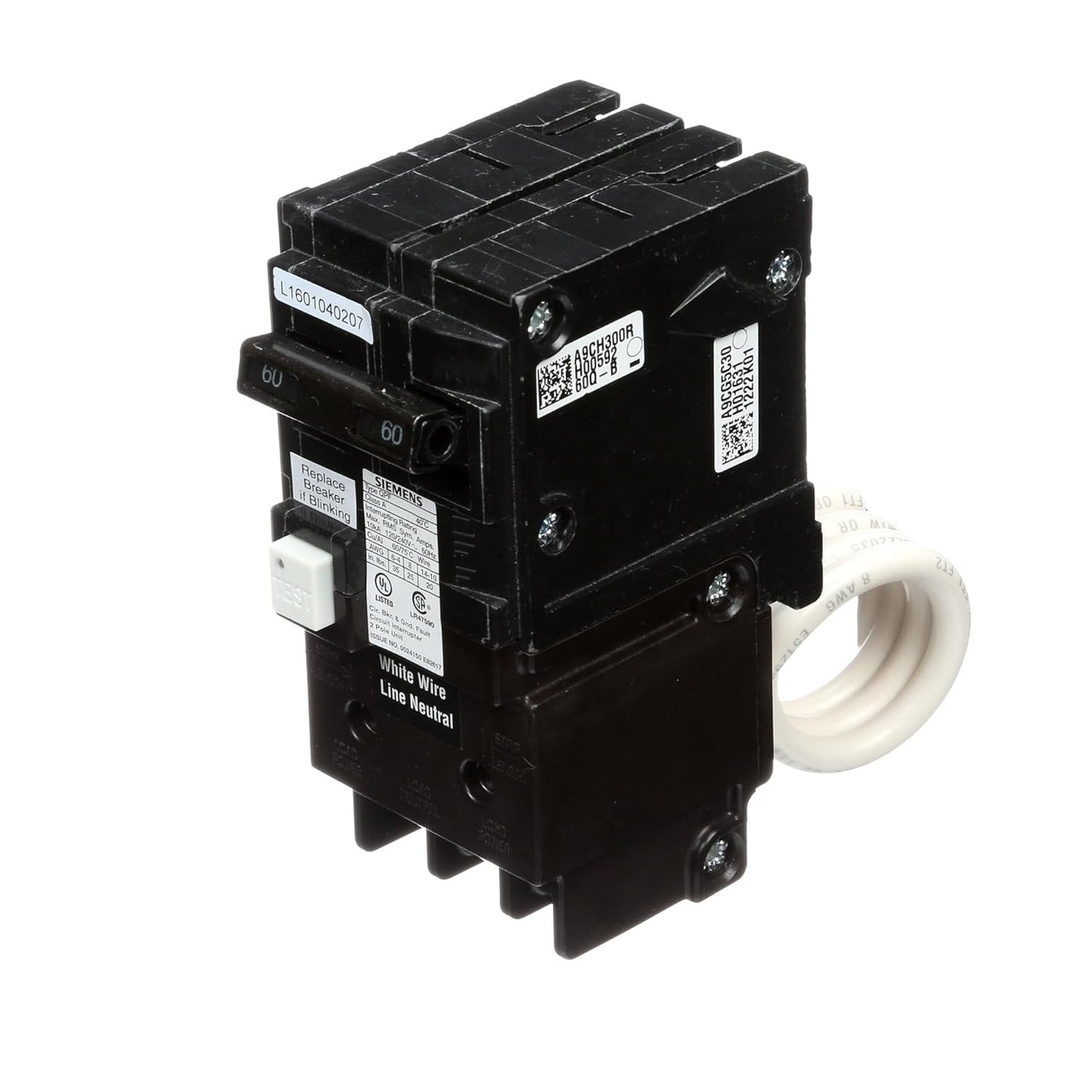 SIEMENS QF260A 60 Amp GFCI Circuit Breaker for Safety Needs