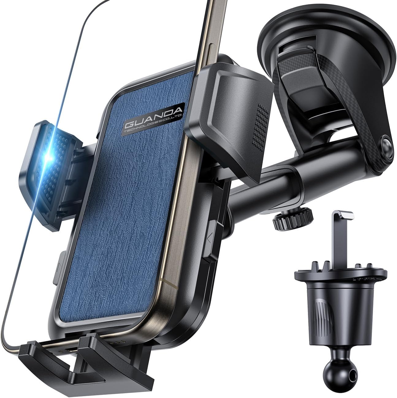 2025 Car Phone Holder, Military Grade Stability