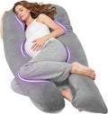 Nuliie Pregnancy Pillow for Sleeping - Full Body Support Comfort
