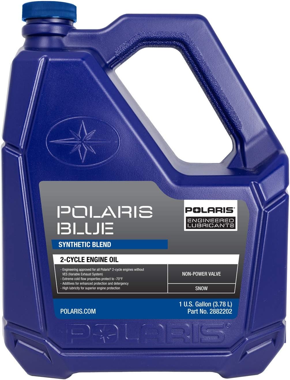 Polaris OEM Snowmobile Blue Synthetic Blend 2-Cycle Oil Review