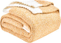 CozeCube Super Soft Reversible Knitted Throw Blanket - Cozy 60in x