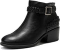 Luoika Women's Wide Width Ankle Boots - Comfortable Wide Fit INSOLE
