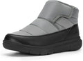 Men's Wide Width Water Resistant Winter Boots - Lightweight Warm