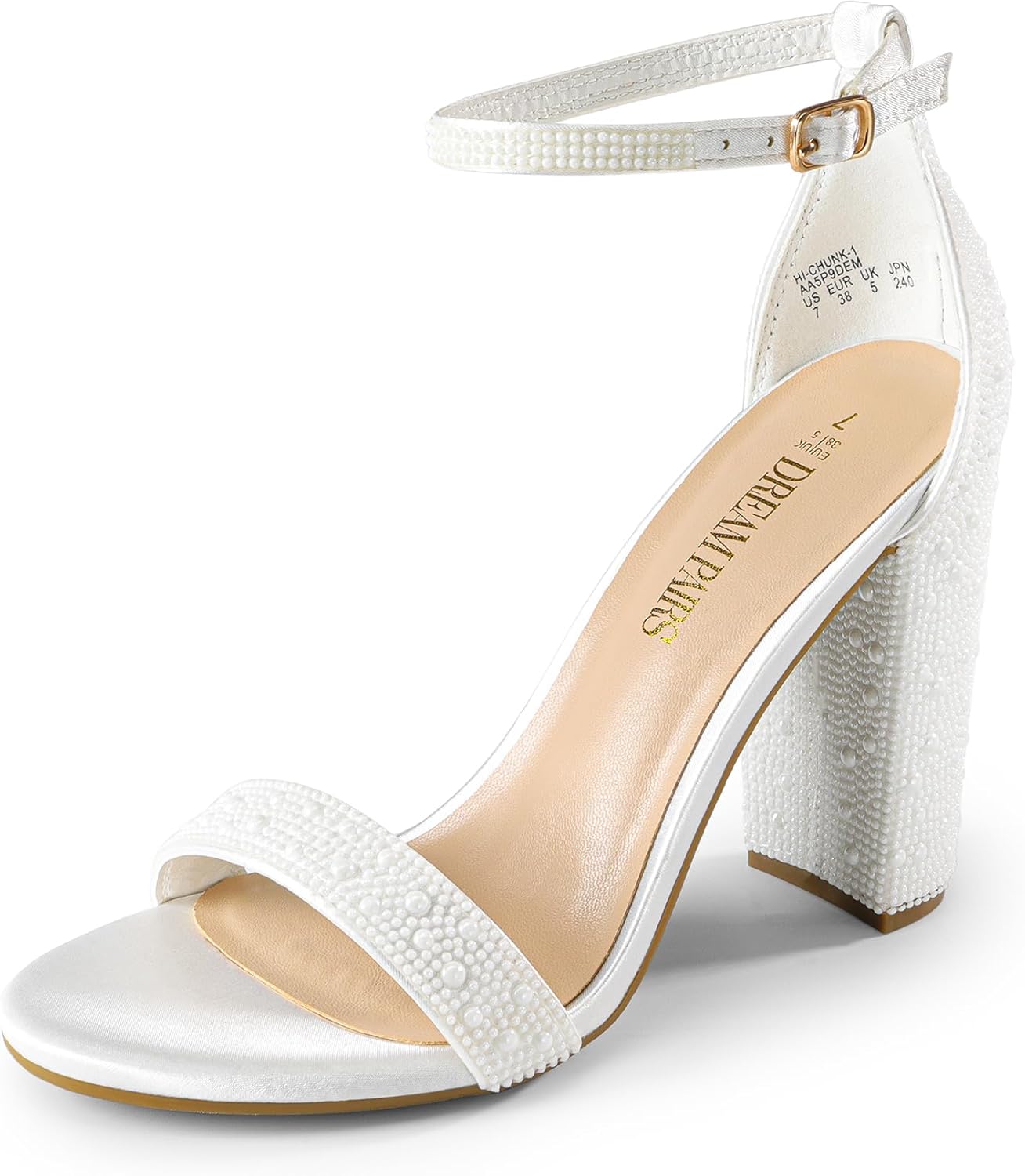 DREAM PAIRS Women's Hi-Chunk High Heel Pump Sandals Review