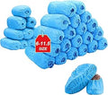 Disposable Boot & Shoe Covers 300 Pack (150 Pairs) - Durable Non-Slip