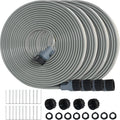 Hopegiver Sprinkler Soaker Hose 50ft 4-Pack - Efficient Lawn Watering