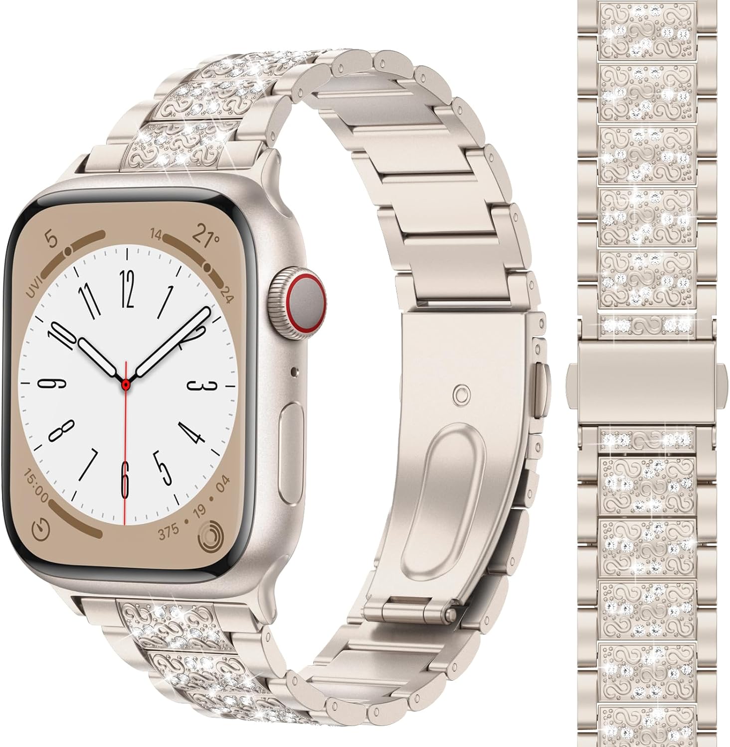 Diamond Bling Apple Watch Band - Sparkle Upgrade by MARGE+