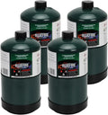 KOMAN BlueFire 1lb Propane Tanks Pack: Portable Camping Gas - Set of 4