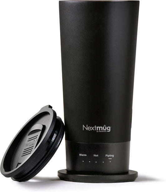 Nextmug Go Temperature-Controlled Self-Heating Travel Mug
