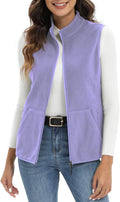 Xeoxarel Women's Fleece Vest with 6 Pockets - Warm (Style KMH6)