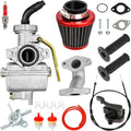 PZ20 Carburetor Thumb Throttle Kit for 50cc-125cc ATVs - Replacement