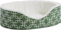 Orthopedic Egg-Crate Nesting Pet Bed Medium Green - Soothing Support