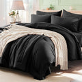 Full Size Comforter Set 7 Piece Bed in a Bag - Lightweight Comfort