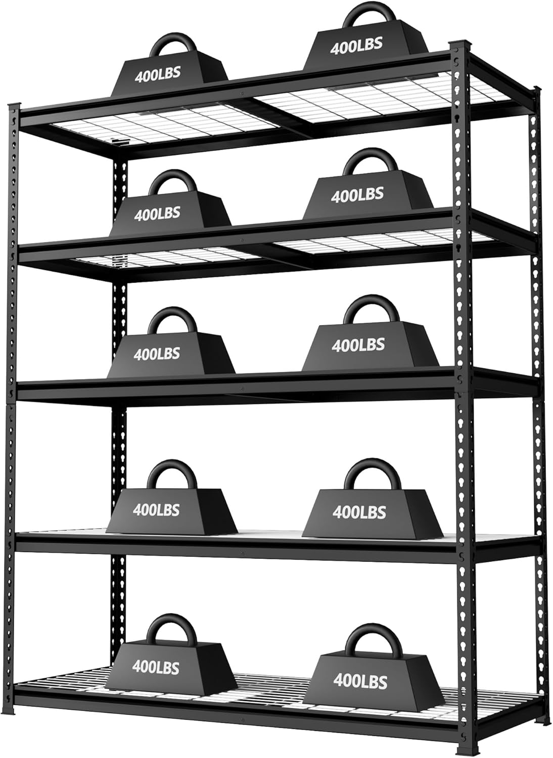 WORKPRO 5-Tier Metal Shelving Unit for Heavy Duty Storage Needs