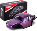 1/24 SCX24 Buggy Body with Roll Cage Purple - Retro Desert Style
