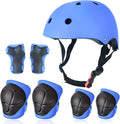 Adjustable Helmet for Kids with Skateboard Knee Pads - Safe Fit