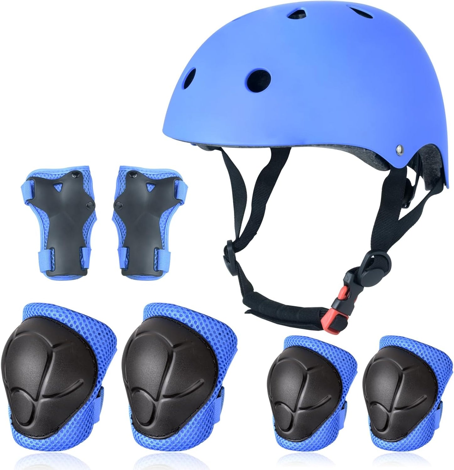 Kid's Helmet Set with Knee Pads - Safe Skateboarding