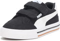 PUMA Unisex-Child Court Classic Vulc Hook and Loop Shoes - Easy On/Off