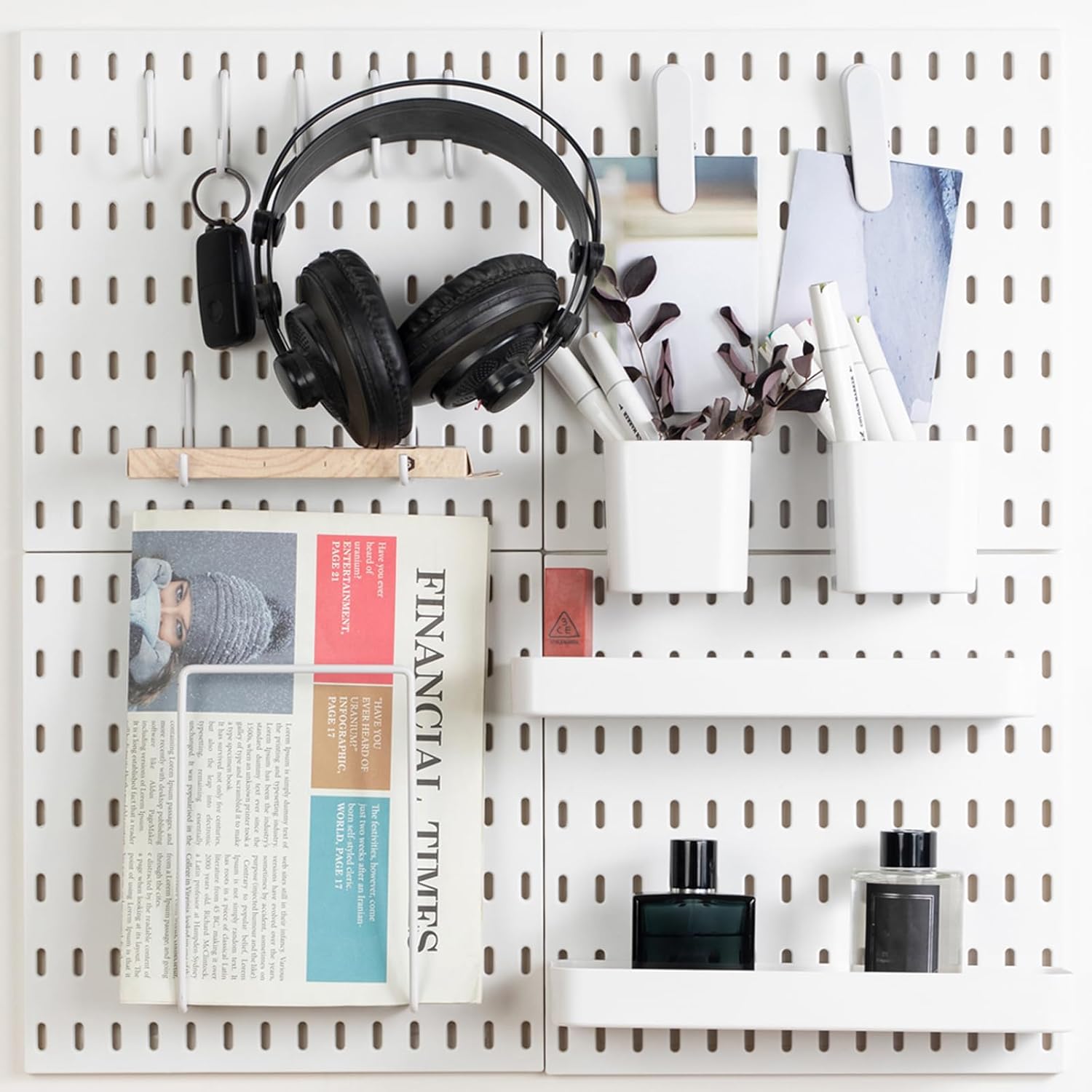 Pegboard Combination Kit for Effortless Organization and Storage