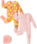 PATPAT Baby Footie Romper Viscose from Bamboo - Soft, Stretchy Fit