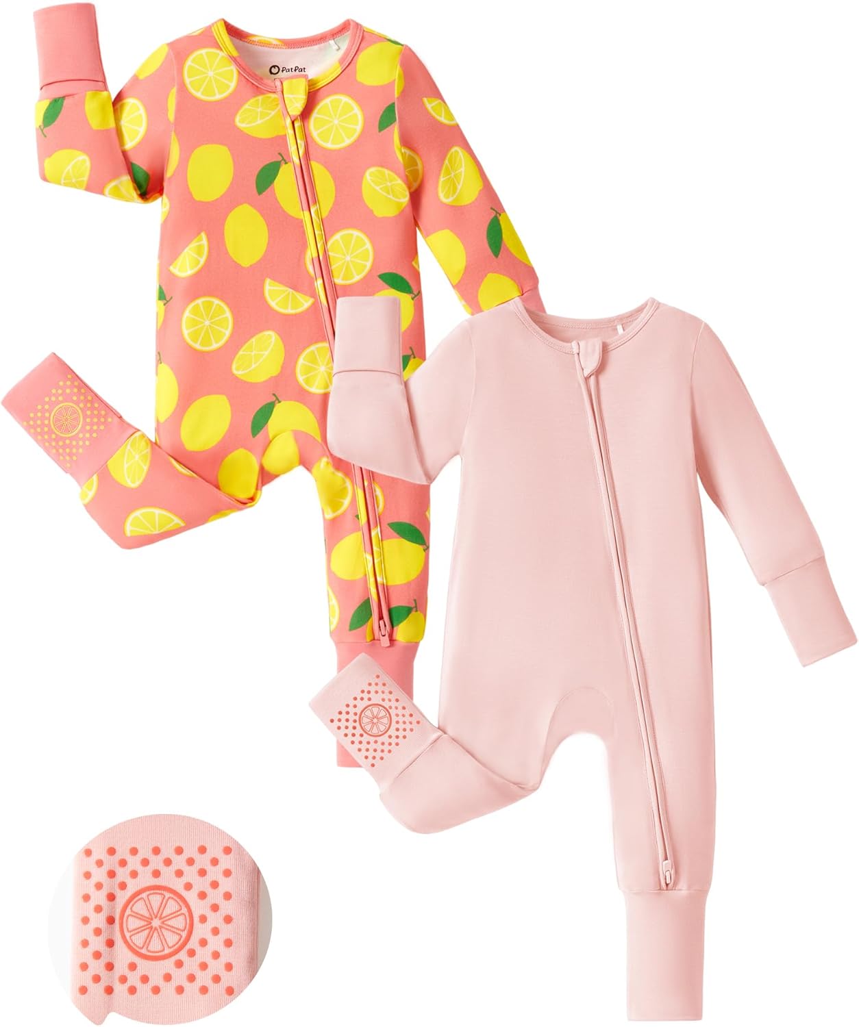PATPAT Baby Footie Romper: Soft Viscose from Bamboo Comfort