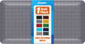1 in Thick Grey Kitchen Mat - StepRite Anti Fatigue Comfort