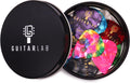 Guitar Pick Gift Tin - 18pcs Celluloid Picks Set for Guitarists