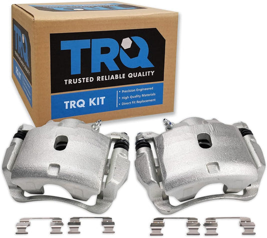 TRQ Front Brake Caliper Set for 2012-2016 Honda CR-V Vehicles