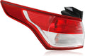 Halogen Tail Light Assembly Left Driver Side for 2013-2016 Ford Escape