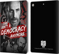 AMC The Walking Dead Democracy Rick Grimes Leather iPad 10.2 Case