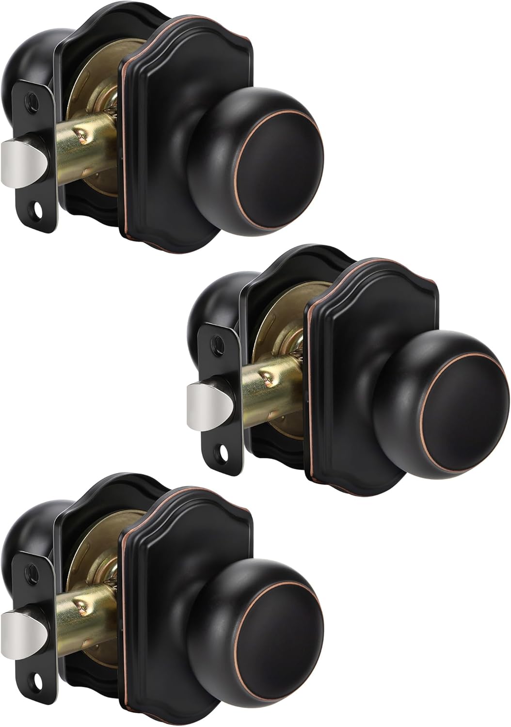 Oil Rubbed Bronze Closet Door Knobs for Modern Interiors