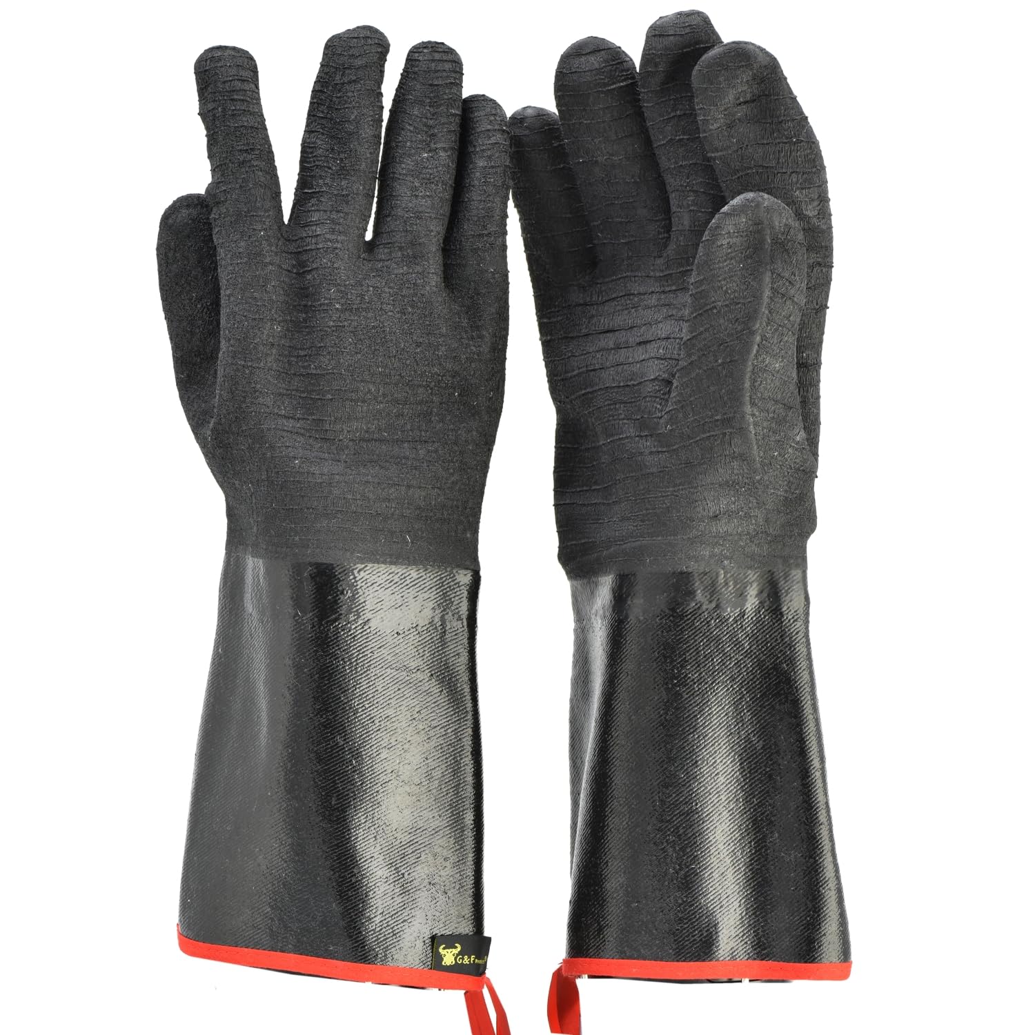 G & F Premium Leather BBQ Gloves - Ultimate Protection