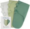 Comfy Cubs Easy Swaddle Blanket 3 Pack - Cozy Newborn Wrap