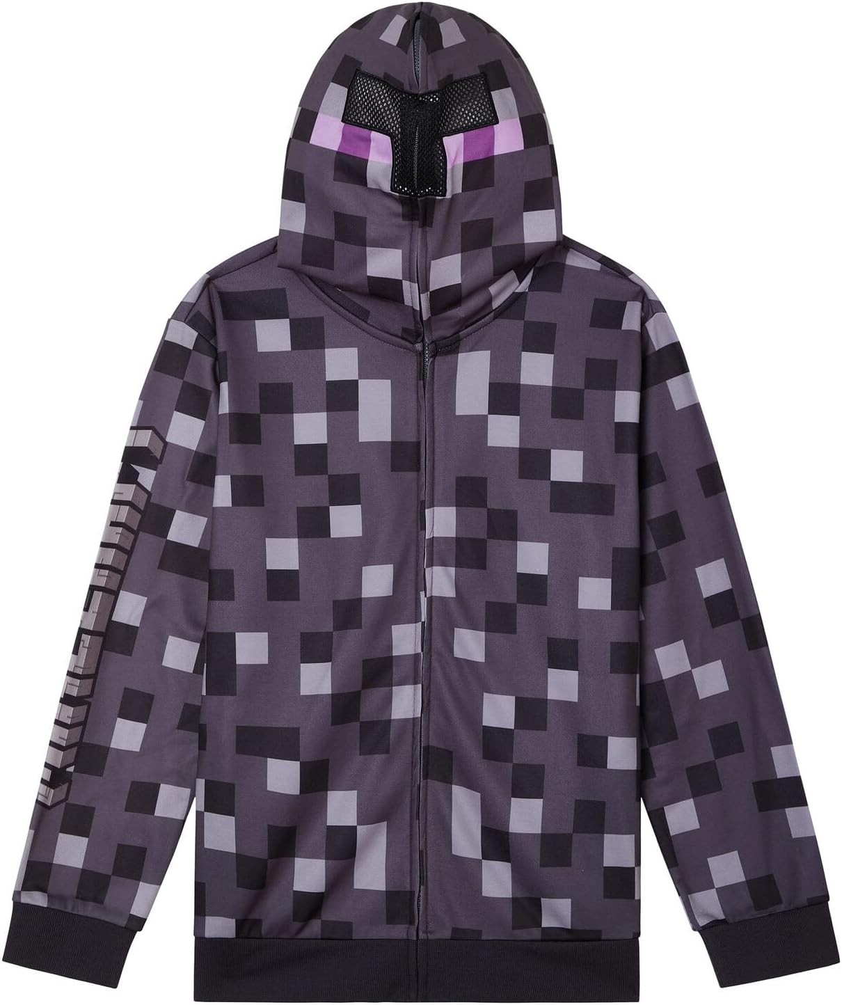 Minecraft Fleece Zip Up Hoodie for Kids - Cozy and Fun Wear