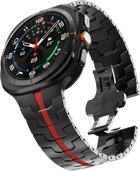 Stainless Steel Link Band for Galaxy Watch 7 Ultra