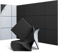 12 Pack 12 Inch Sound Absorbing Panels for Enhanced Audio Clarity