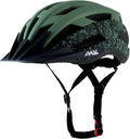 Youth Adult Road Bike Helmet with Detachable Visor - Adjustable Fit