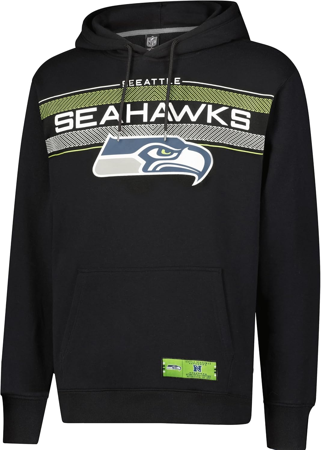 Ultra Game Men's Soft Fleece Hoodie with Zipper Pockets