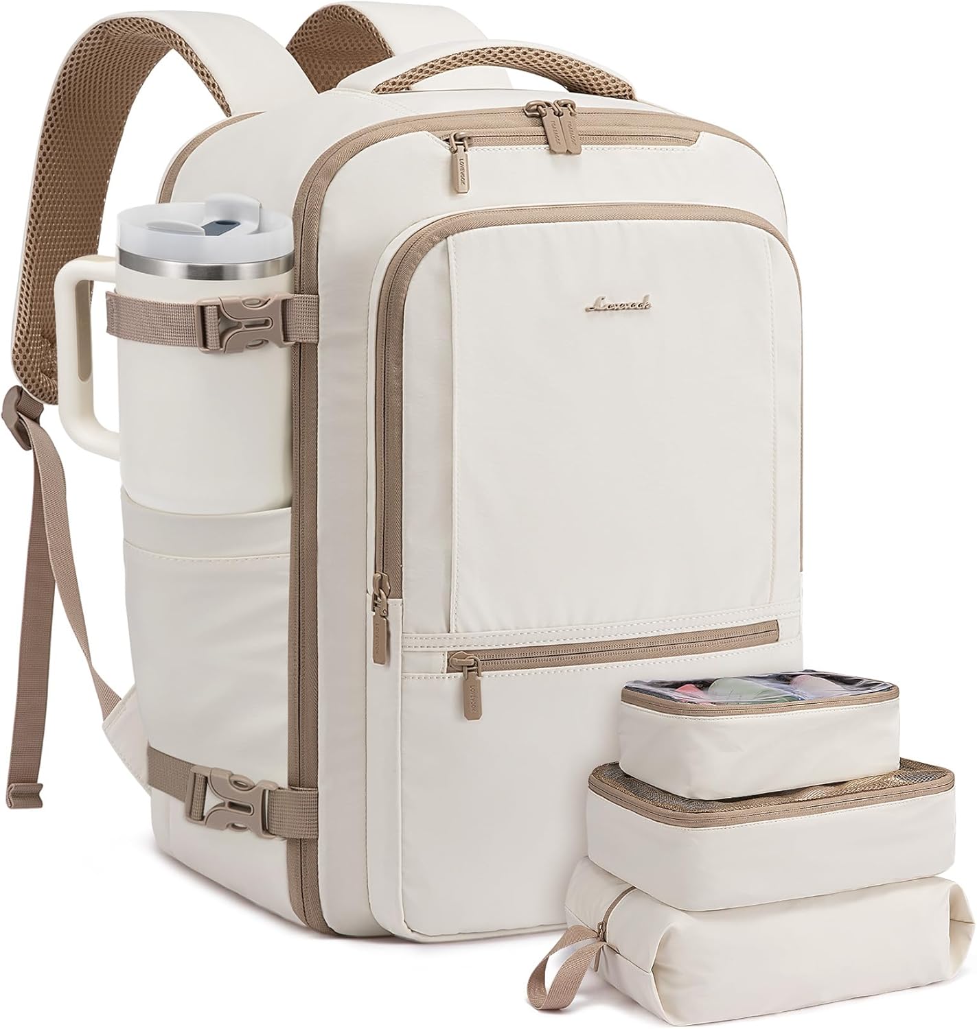 LOVEVOOK Travel Backpack for Women & Men - 40L Carry On Bag