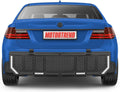 Motor Trend Bumper Guard for Cars - Heavy-Duty Rear Protector