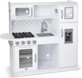 Wooden Chefs Pretend Play Toy Kitchen with Ice Cube Dispenser - Modern