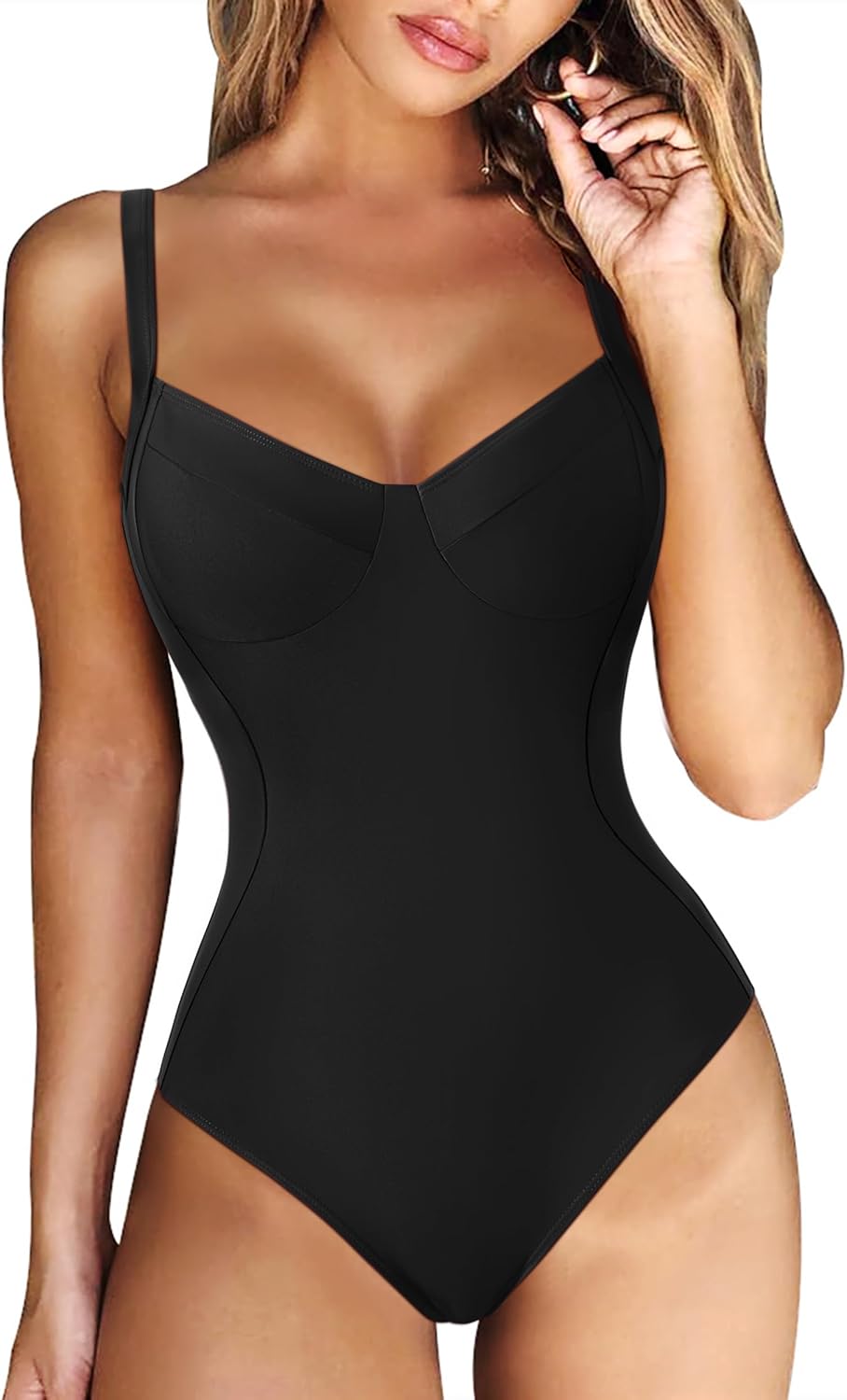 Slimming Tummy Control One Piece Swimsuits for Women