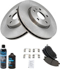 TRQ Front Brake Pad & Rotor Kit Compatible with 2010-15 Chevrolet