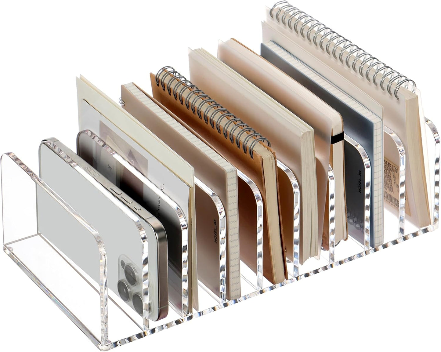SANRUI Clear Desk Mail Organizer for Office and Home Use