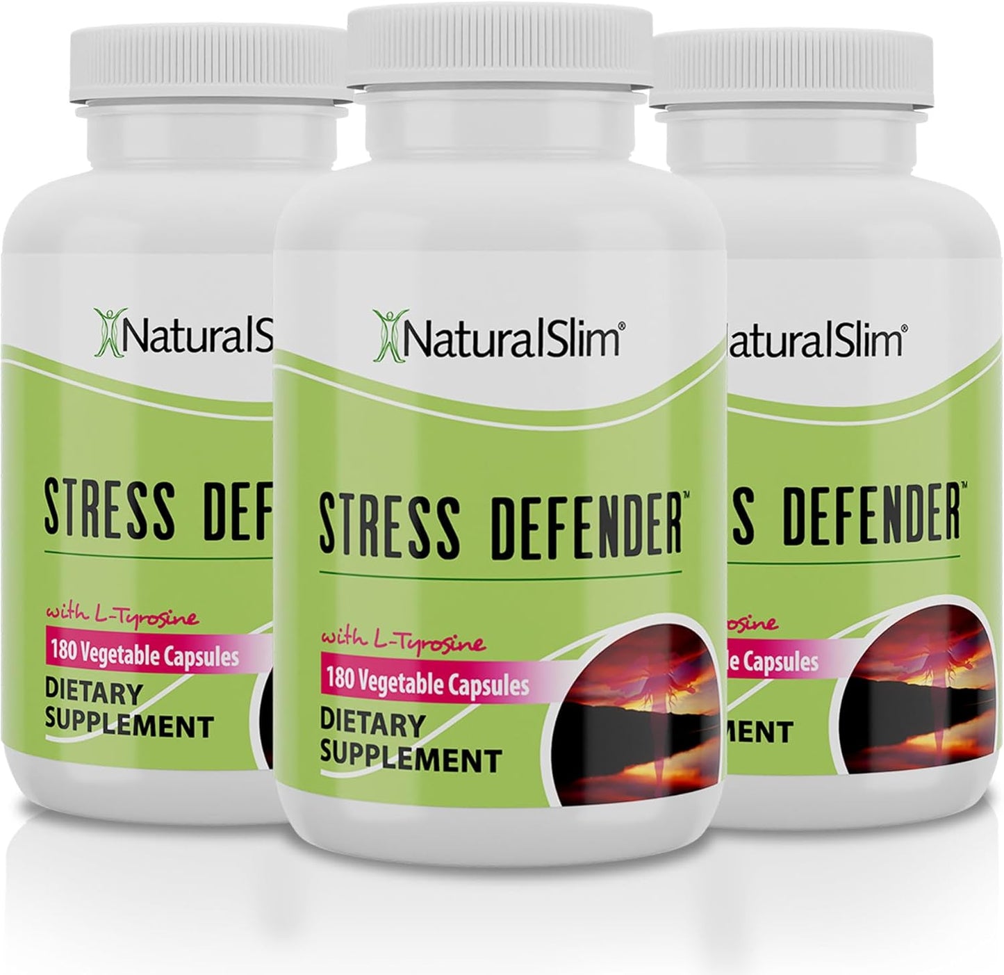 NaturalSlim Stress Relief Supplement for Cortisol Control & Sleep