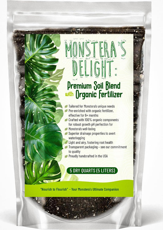 Monstera Potting Soil Mix for Thriving Indoor Plants