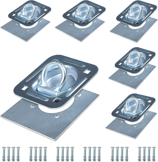 Recessed Tie Down D-Rings Anchor for Secure Cargo Transport