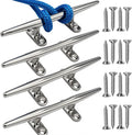 Dock Cleats 8/10/12/15 in 316 Stainless Steel Boat Cleat - Durable